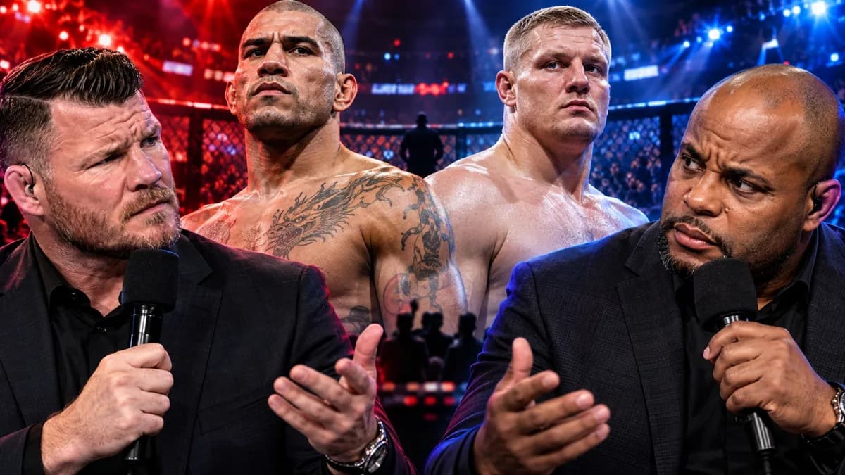 Bisping y Cormier cuestionan el futuro de Pereira antes de enfrentar a Pavlovich