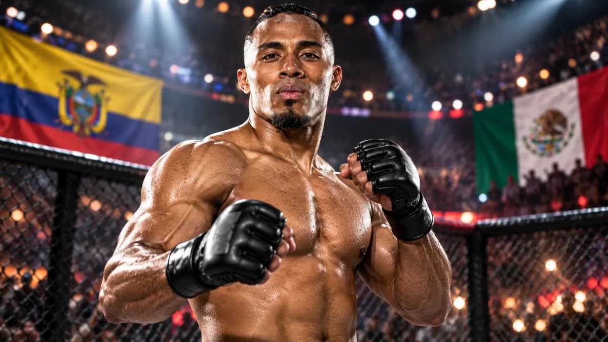 Christian 'Bullkong' Alquinga pelea en México con la UFC como meta