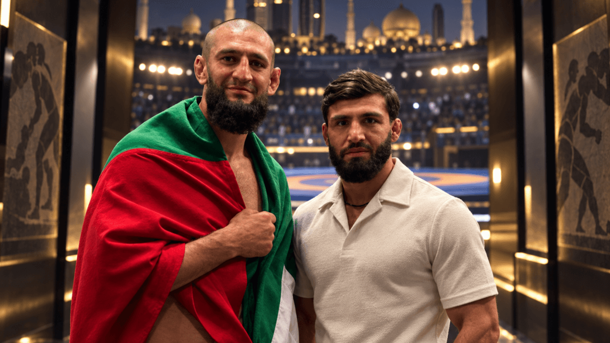 Khamzat Chimaev y Arman Tsarukyan, van a competir en lucha libre