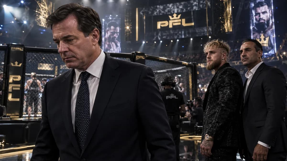 John Martin renuncia como CEO de PFL a semanas de la fusión con MVP de Jake Paul
