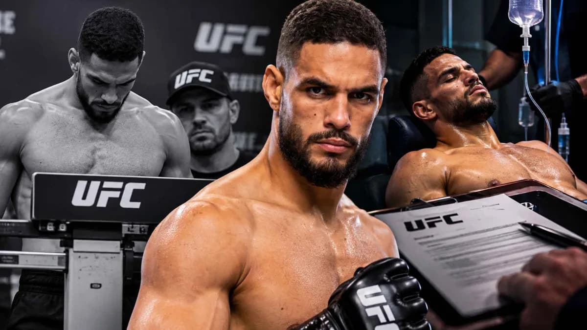 El equipo de Bonfim dice que rehidrató antes de la báscula por una decisión con la UFC