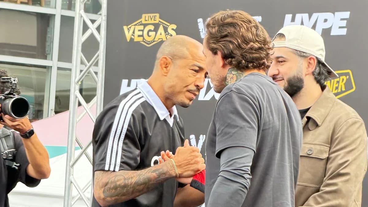 Empujones y una pelea nueva: así fue el pesaje del HYPE en el CCI