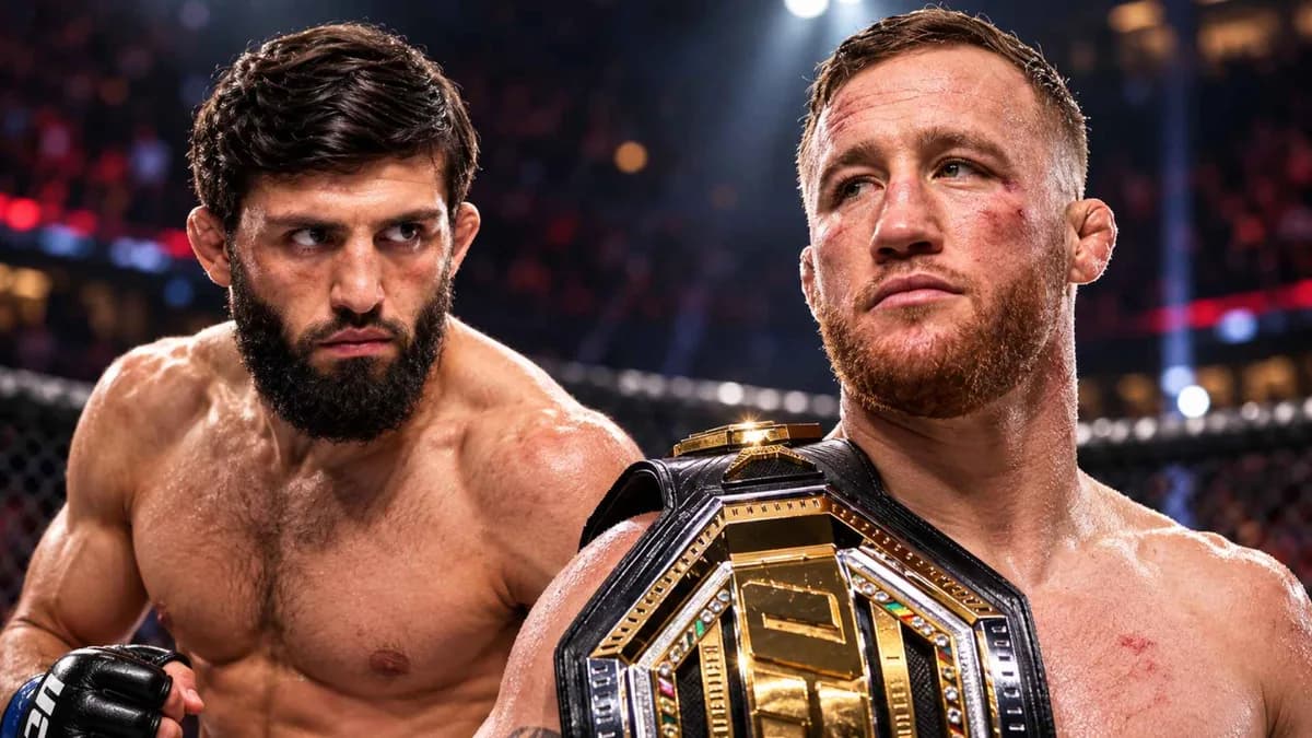 Gaethje coquetea con el retiro siendo campeón y apunta a Tsarukyan como próximo retador