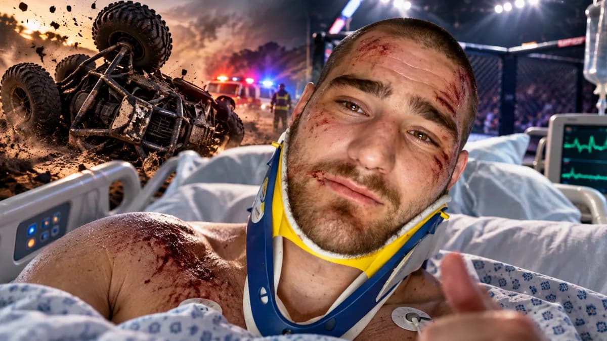 Accidente Sean Strickland