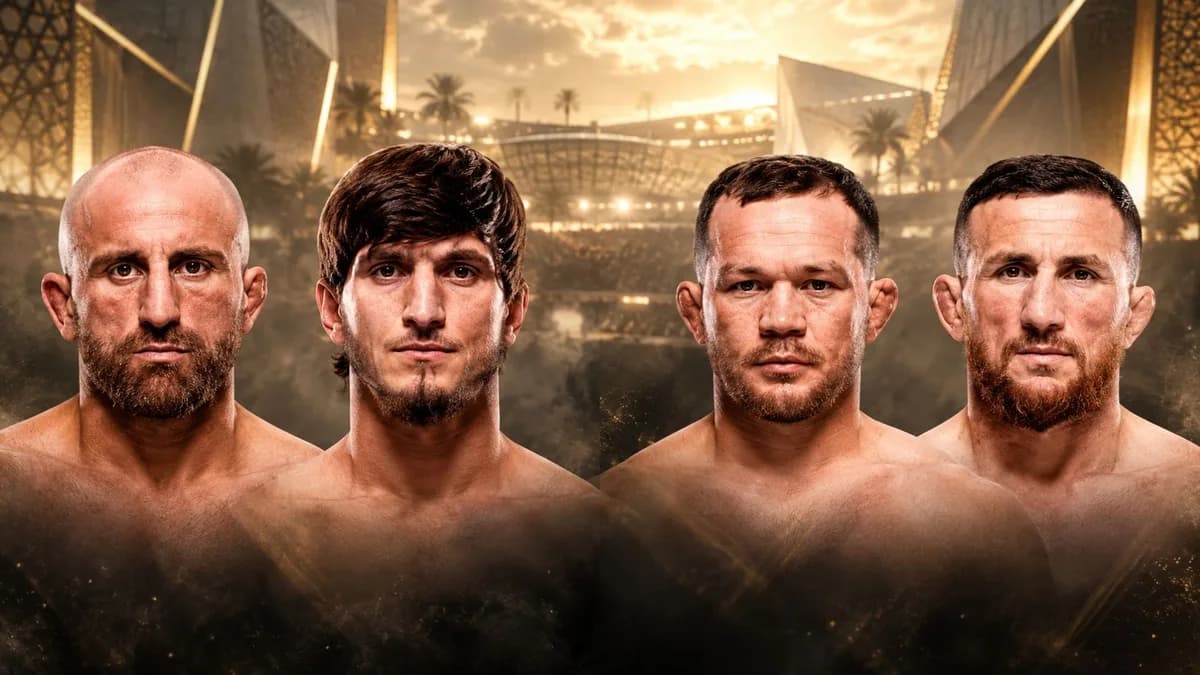 UFC 333 presenta dos títulos en disputa en Abu Dabi: Volkanovski ante Evloev y Yan frente a Dvalishvili.